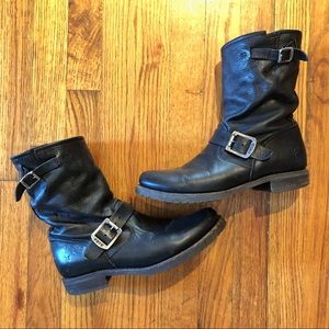 Veronica shirt slouch boots